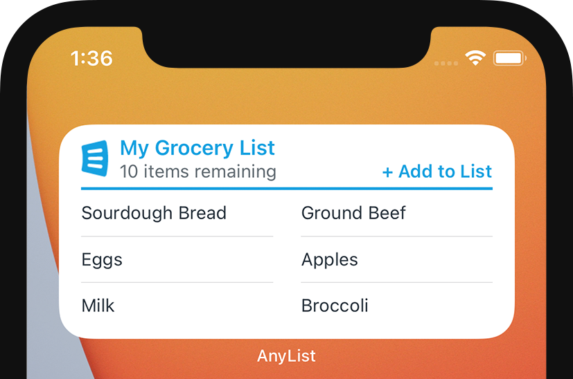 anylist app